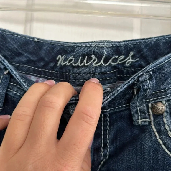 Maurices Jean Shorts Size 5/6 - Picture 2 of 3